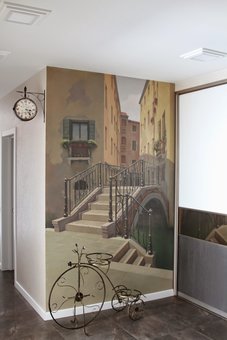 Роспись стен мастерами «AWALLstudio» в Киеве. Обращайтесь по акции.