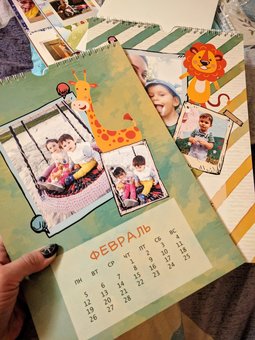 Печать календарей в «Самом маленьком рекламном агентстве» в Киеве. Заказывайте по акции.