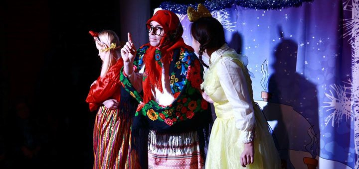 «Морозко» у ляльковому театрі «Золотий ключик» у Києві. Замовляйте виїзний театр з акції.