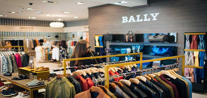 Покупайте одежду по акции в магазине «Bally/Armani/Ermenegildo Zegna»