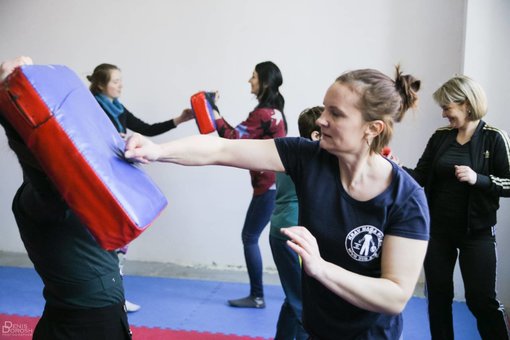 Self-defense courses Krav Maga in Vinnitsa. Sign up for the promotion.