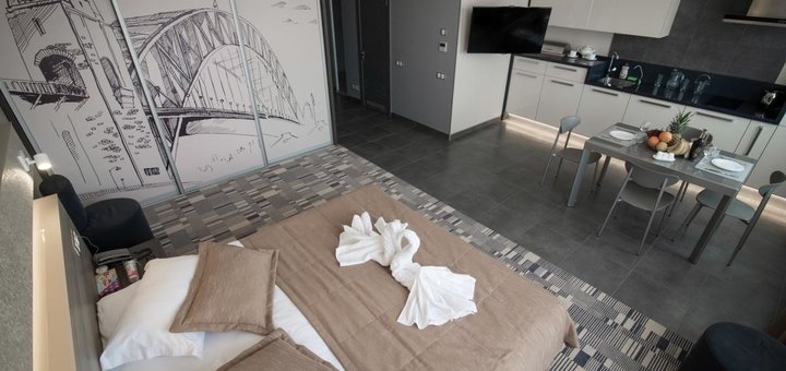 Внешний вид номера Сидней в отеле 12th Floor Apartments в Одессе