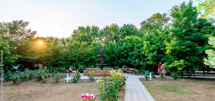 Recreation center &quot;priboy&quot; in kirillovka