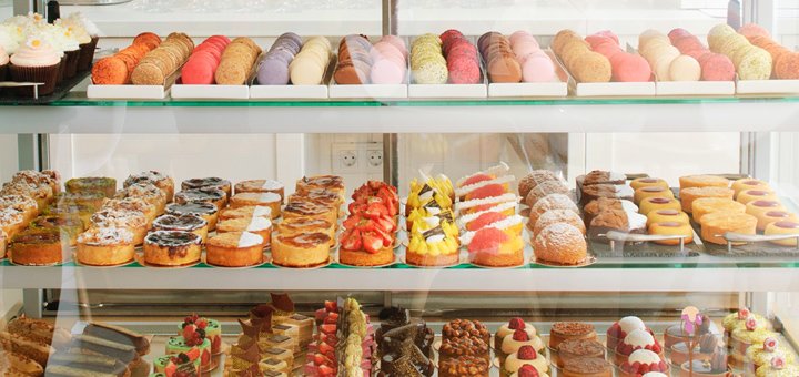кондитерские изделия в пекарне «Caramel»