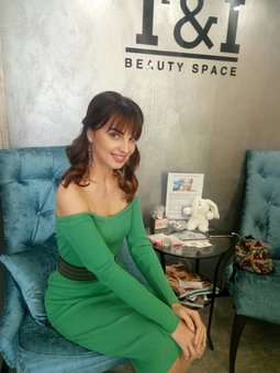Макияж с прической в салоне красоты «TI Beauty Space» в Киеве по акции