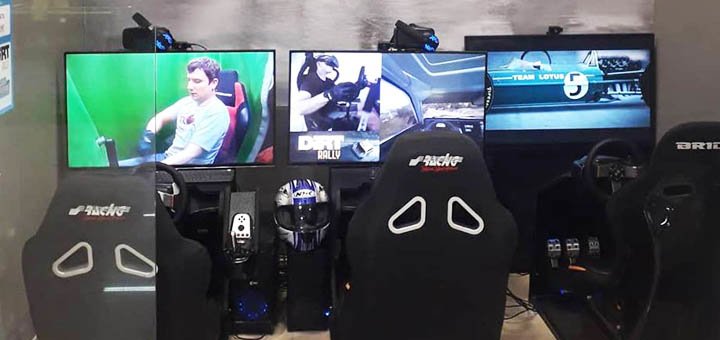 Virtual racing virtual car simulator odessa