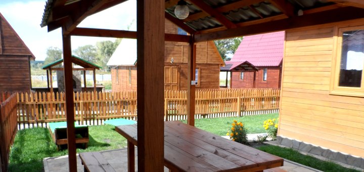 Коттеджи на базе отдыха «Поляна УДачи». Отдых загородом со скидкой. Базы отдыха под Харьковом со скидкой.2
