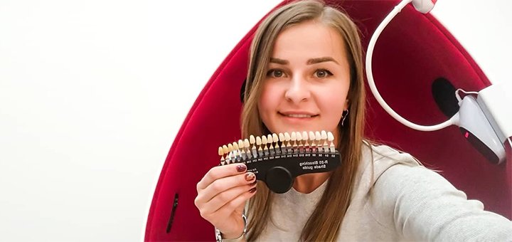 Скидка на отбеливание зубов в стоматологии «Pearlsmile»
