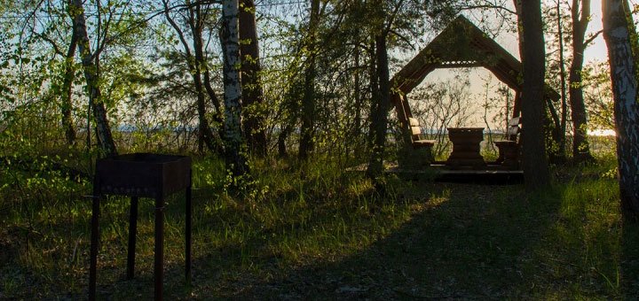 Кемпинг под Киевом «Кемпинг-Парк» на Киевском море. Скидки на кемпинг. Отдых под Киевом со скидкой.