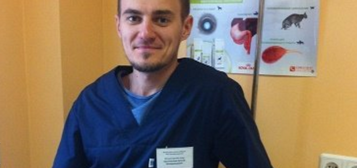 Врач вет-клиники"Оберег" в Киеве. Заказывать по акции
