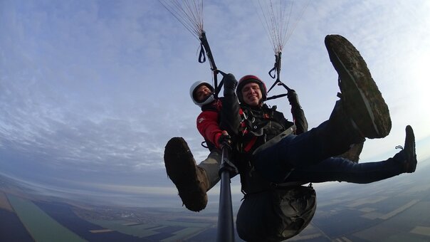 Discounts and promotions for paragliding flights. book with a discount2