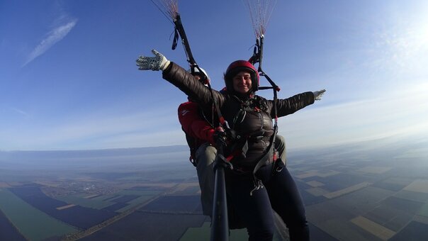 Discounts and promotions for paragliding flights. book with a discount5