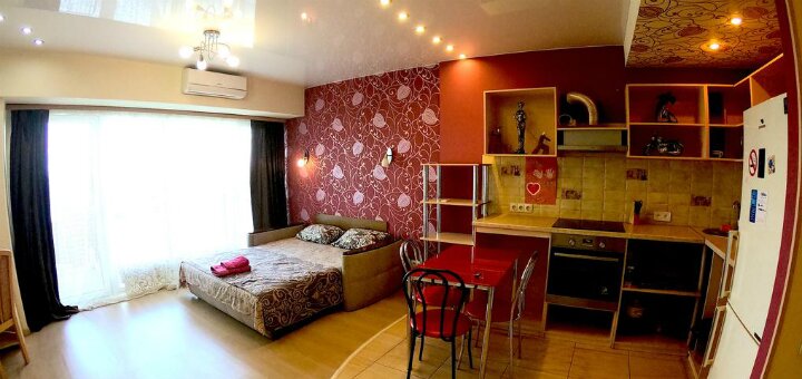 Акції апартаменти «lux studio river view 24 floor - kirova 27d»