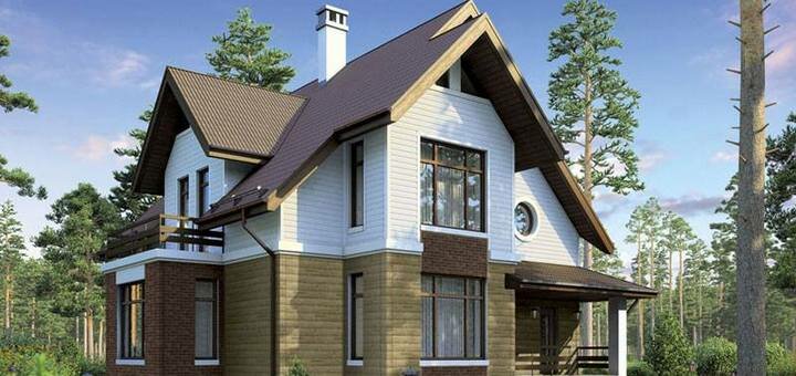 Металеві дахи від компанії «Домфасад». Купити зі знижкою.