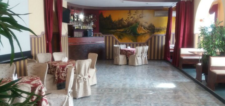 Menu in the cafe nadezhda in kharkov. book with a discount