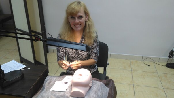 Eyelash extension master class