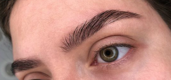 Eyebrow shaping