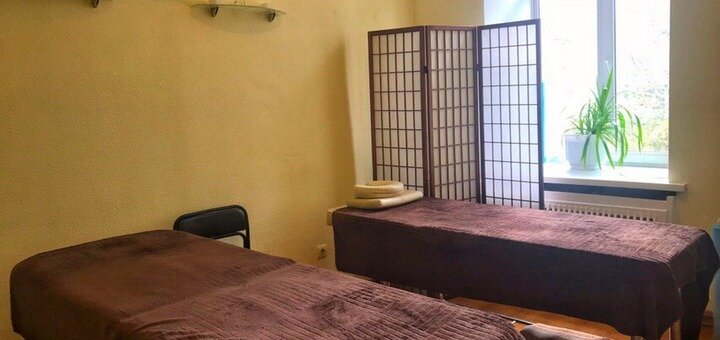 Massage room in the Helena Exclusive salon in Kiev. Sign up for a discount.