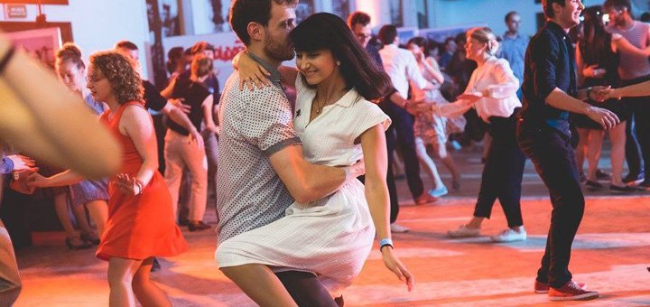 Lindy-hop at the Odessa Swing Dance studio. Buy dance passes at a discount.
