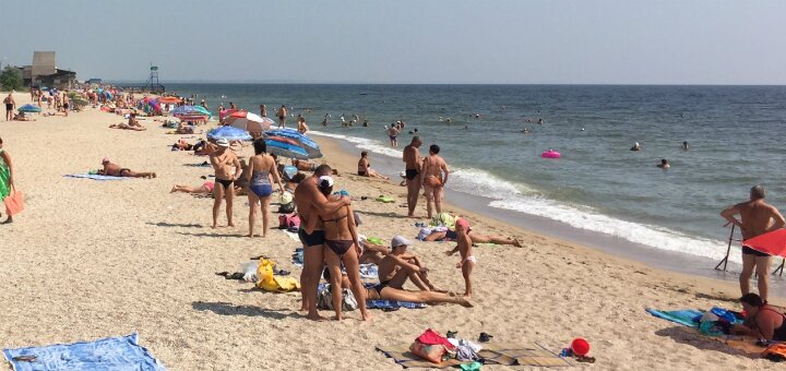 &quot;beach of the sanatorium berdyansk&quot;