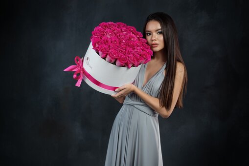 Букет із 101 троянди «The Wild Rose». Замовити зі знижкою.