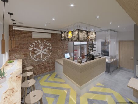Discounts fast food restaurant &quot;krute tisto&quot;
