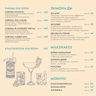 Mint lounge bar kiev menu 4
