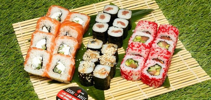 Discount on sushi with delivery in kharkov