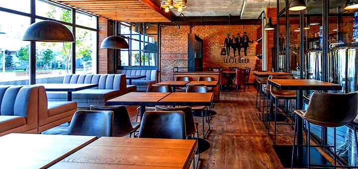 Restaurant-brewery in Kyiv. Promotions for services
