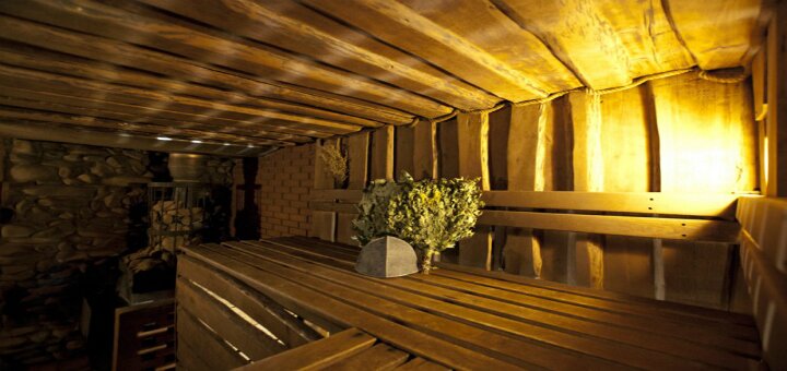 Russian bath &quot;forest hut&quot;