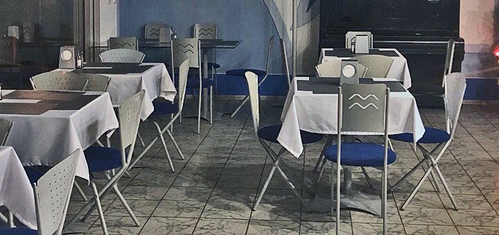 Cafe &quot;solaris&quot; in zaporozhye. pay for the menu of the cafe for the promotion.