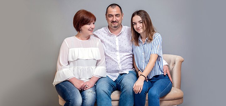 Фотопроект «Родинний затишок» в професійній фотостудії «TJ» в Києві