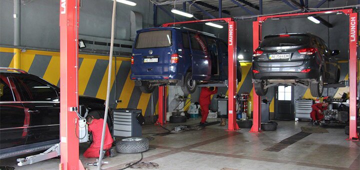 Акция на услуги СТО Pit Stop Garage