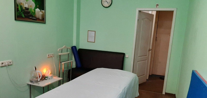 Relaxing massage in the massage room of Igor Koval for a special offer