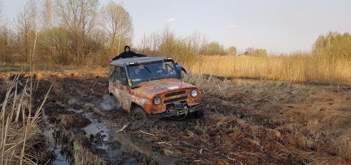 Скидка на экстримальное катани на джипах в Киеве