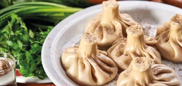 Знижка на меню кухні в хинкальную