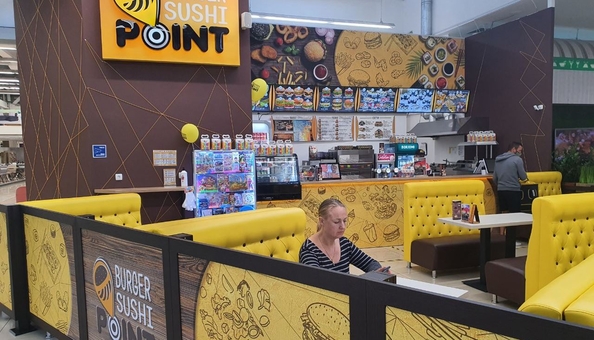 Ресторан Burger Sushi Point у Києві. Зі знижкою.
