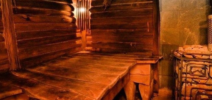 Cossack wood-fired bath in Kiev