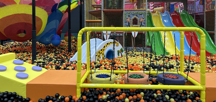 Детский развлекательный парк Fly Kids на Здолбуновской. Посещайте по акции 14