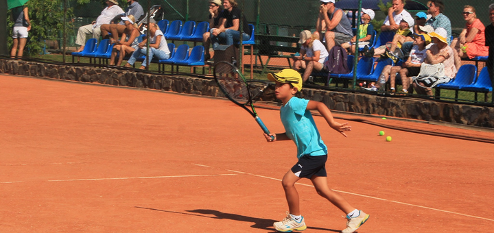 Children's tennis school. Sign up for promotion 1