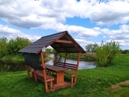 Altanka gazebo rental. Book with promotion 50