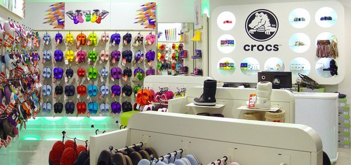 Discounts at crocs stores