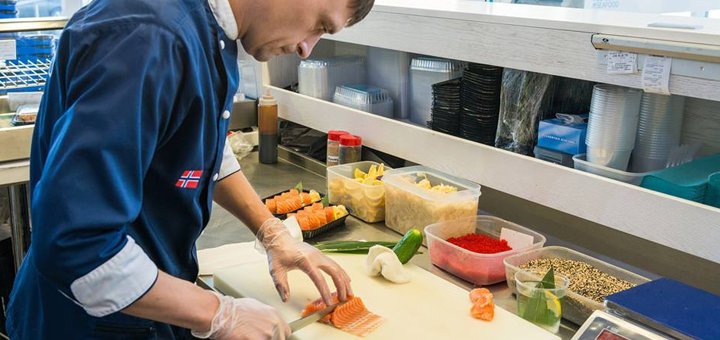 Акционное предложение в магазине «Egersund Seafood»
