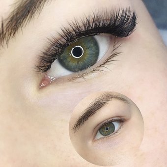 Нарощування вій 3д ефект у «Майстерні краси» у Києві на Мінській. Оплачуйте за акцією.