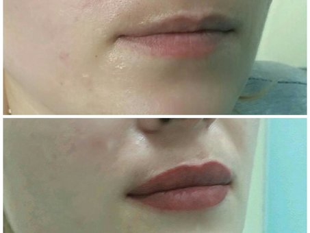 Татуаж губ в салоне красоты «Чери» в Одессе. Записывайтесь по скидке.