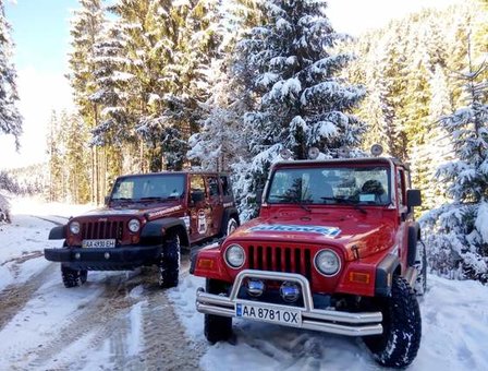 Прокат автомобілів «jeep wrangler» в буковелі
