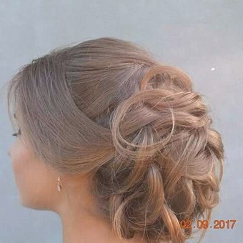 Hairstyles from stylist-make-up artist Irina Kostenko. Sign up for a discount.