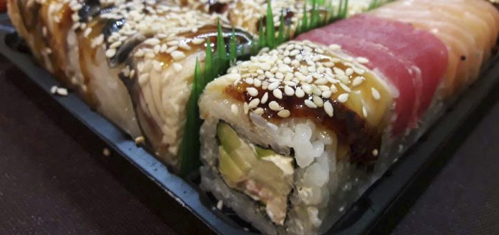 Скидки на доставку суши от «SushiYam»