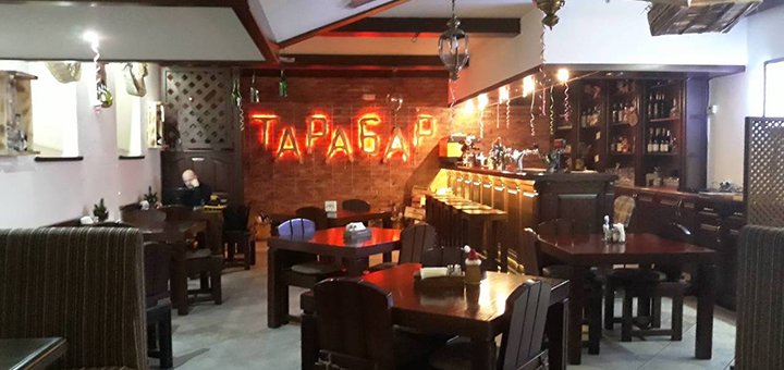 Интерьер в кафе «Тарабар» в Днепре. Заказать со скидкой