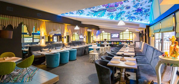 Скидки на все меню ресторана-кафе «Prynada Ukrainian Cafe» на Героев Сталинграда в Киеве